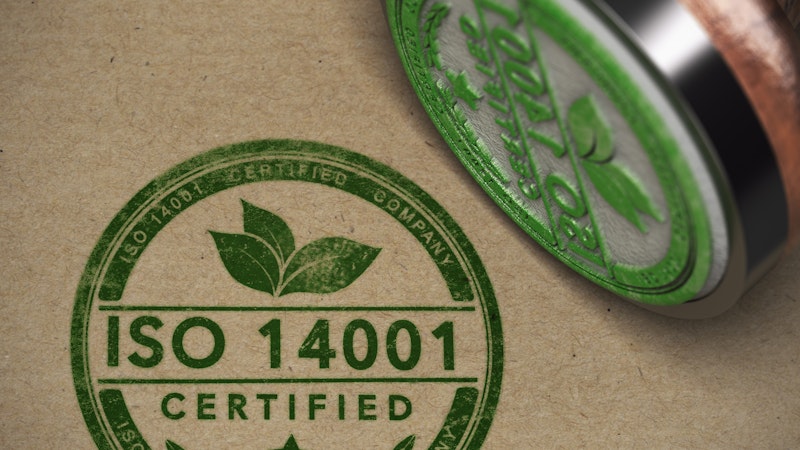 Nordvik og Nordvik Gruppen er sertifisert etter ISO 14001 standard