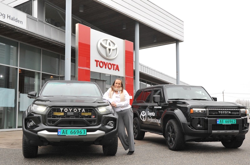 Sverger til Toyotas arbeidshester