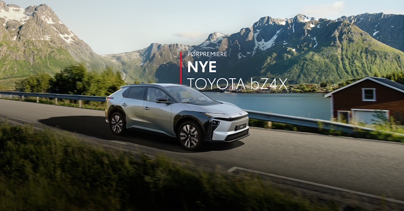 Nye bZ4X Norgesturné
