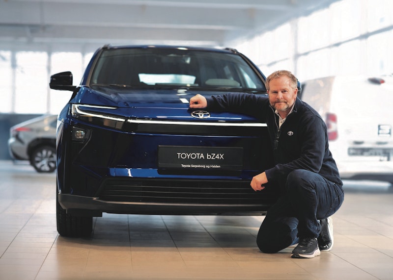 Toyota bZ4X skal  bli den nye folkebilen!