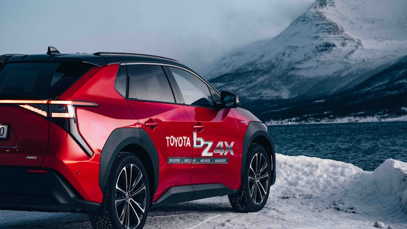 Vinterkampanje på Toyota bZ4X
