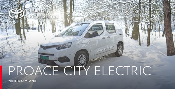 toyota proace city pris