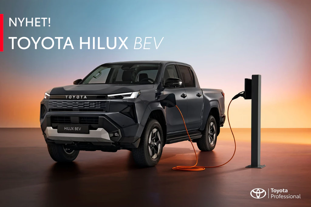 Hilux BEV med logo