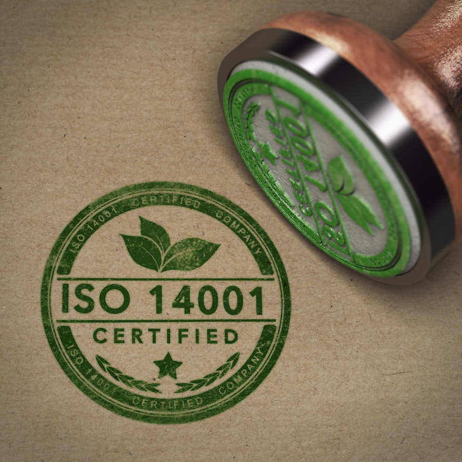 Nordvik og Nordvik Gruppen er sertifisert etter ISO 14001 standard
