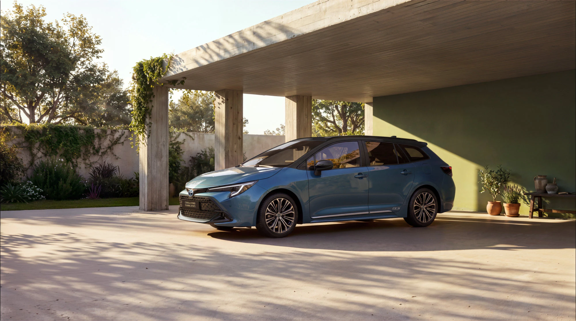 Corolla 60th Anniversary Edition parkerad utanför bostad