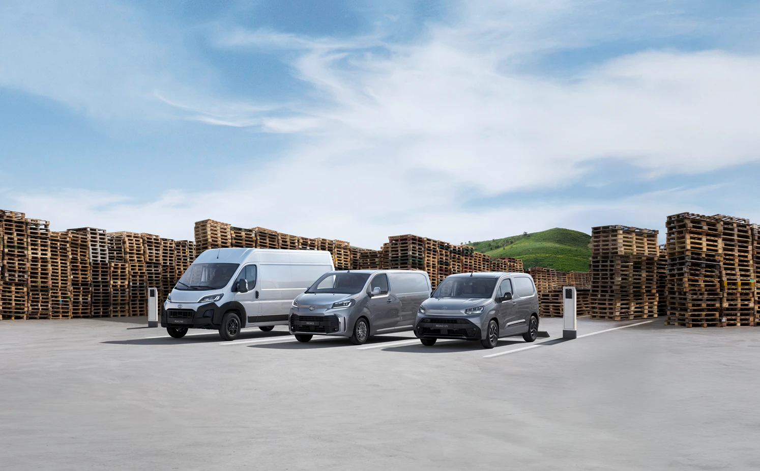 Proace, Proace City og Proace Max. Toyota varebilrange 2025